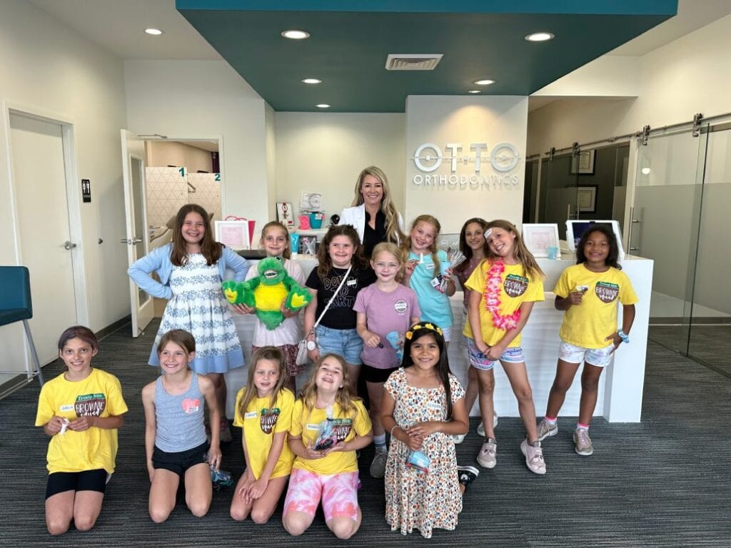 Girl Scouts at Otto Orthodontics