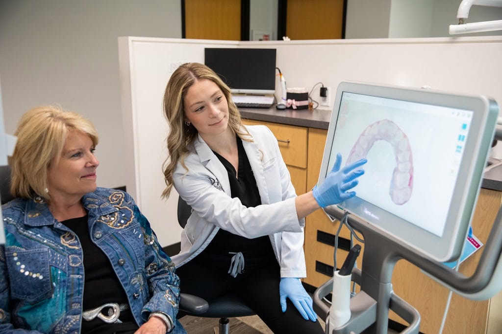Senior with Invisalign